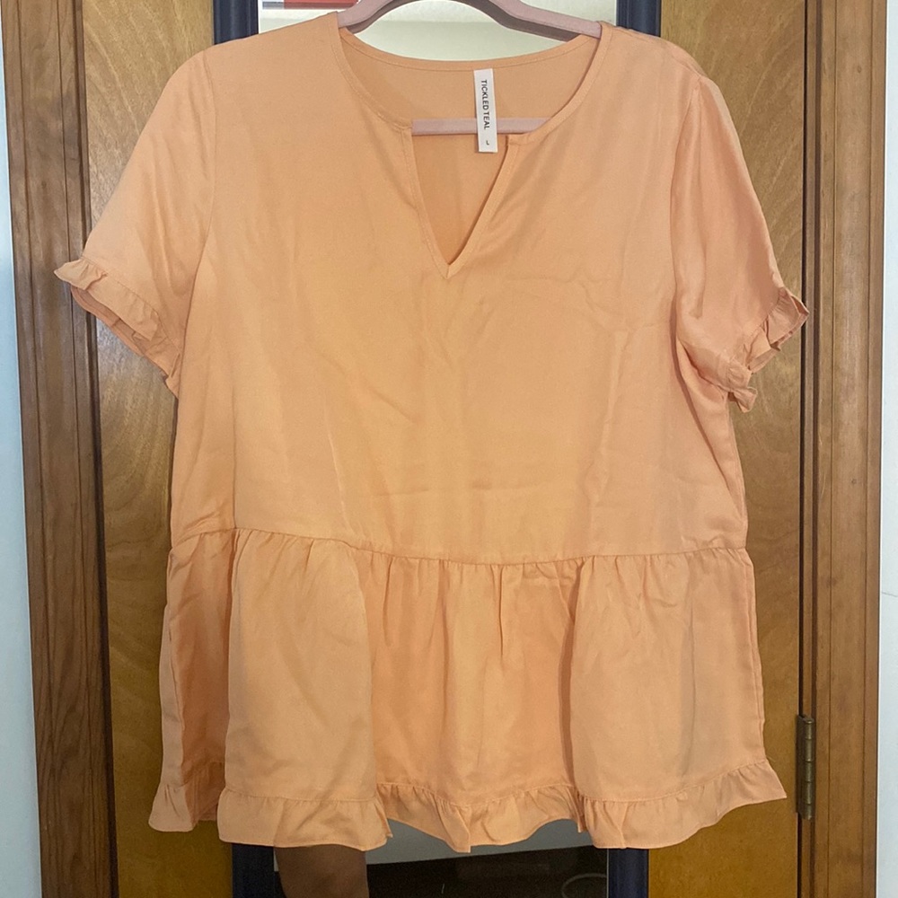 Tickled Teal Blouse